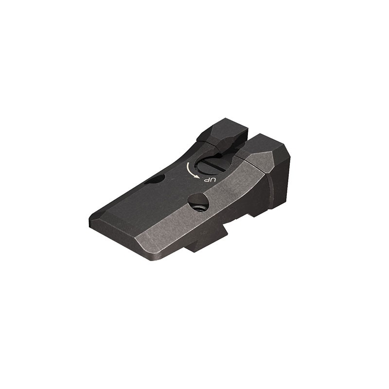 HEIGHT ADJUSTABLE REAR SIGHT TARGET TS, TS2 BLACK